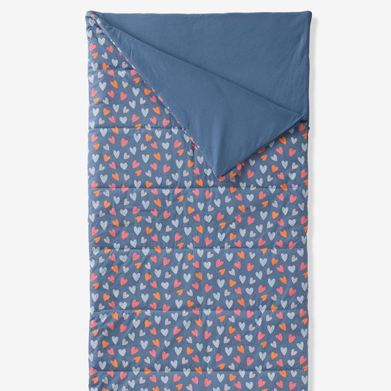 Sac de couchage avec coton recyclé multicolore