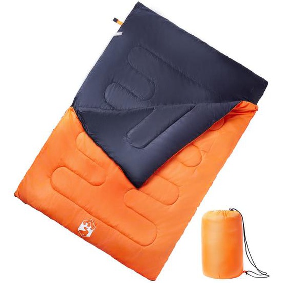 Sac de couchage double et oreillers adultes camping 3-4 saisons