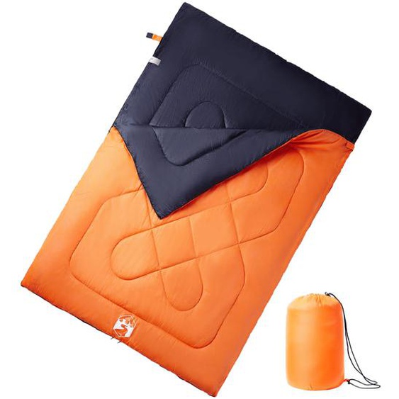 Sac de couchage double et oreillers adultes camping 3-4 saisons