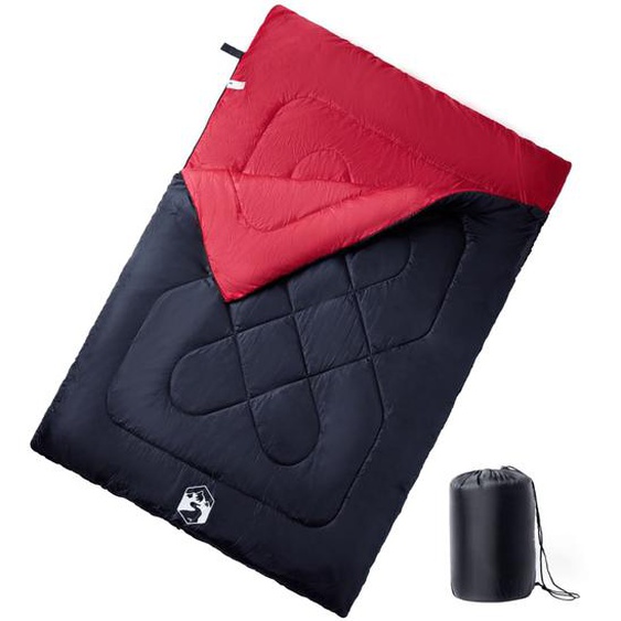 Sac de couchage double et oreillers adultes camping 3-4 saisons