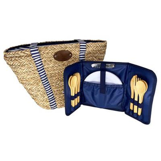 Sac de plage pique-nique Riviera Marine - 4 personnes