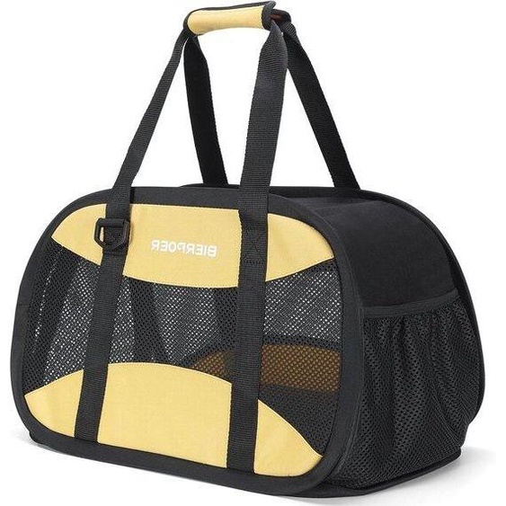 Sac de transport pliable et anti-odeurs pour chiens et chats, en similicuir