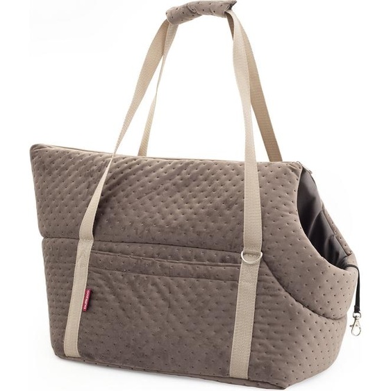 Sac de transport pour chiens Sac de transport pour chiens Boîte de transport pour chats Nouveau Velours Marron L