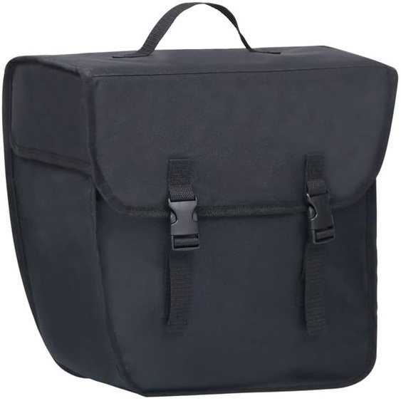Sac de vélo simple pour porte-bagages étanche 21 L Noir