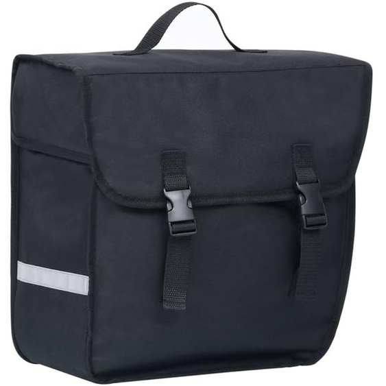Sac de vélo simple pour porte-bagages étanche 21 L Noir