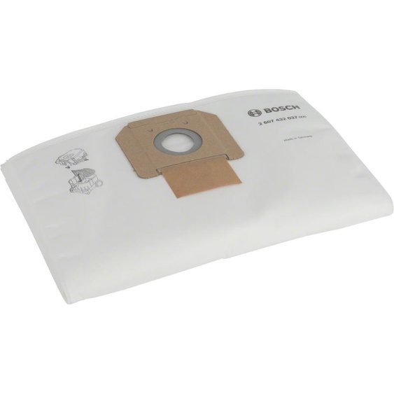 Sac-filtre en non-tissé GAS 35 paquet de 5 - BOSCH - 2607432037