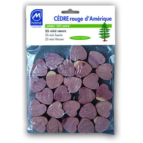 Sachet de 25 mini-cœurs antimites