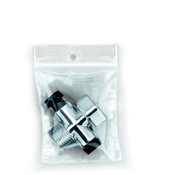 Sachet plastique à fermeture Zip - 6 x 8 cm - Epaisseur 50 microns - Transparent - Carton de 1000.