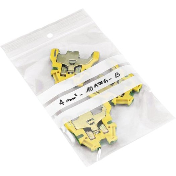 Sachet plastique zip transparent à bandes blanches 50 microns 25 x 35 cm, 1000 sachets