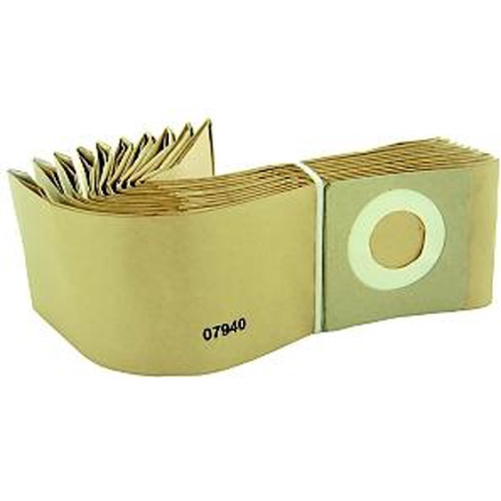 Sacs aspirateur papier ICA Micro 6 L, lot de 10