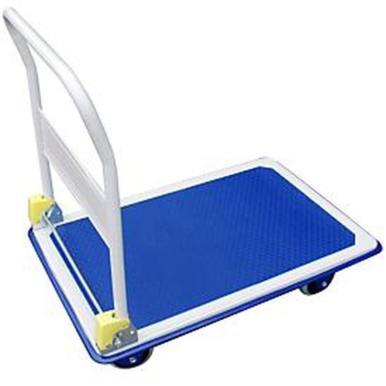 Safetool Chariot pliant silencieux - 300 kg, bleu