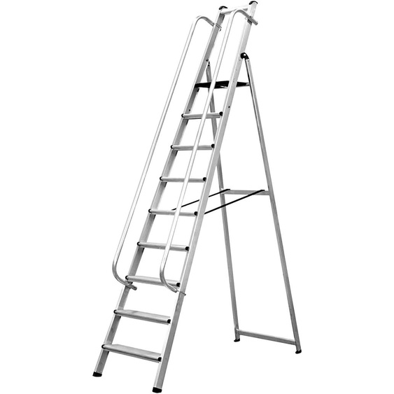 Safetool Escabeau professionnel 9 marches