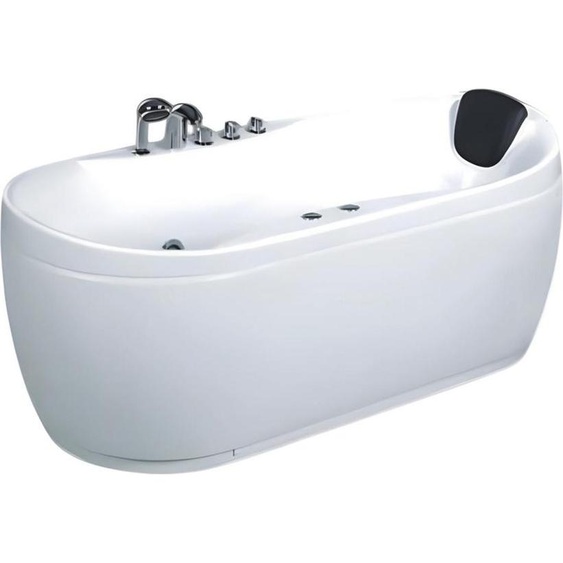 Salle de bain Baignoire de luxe Whirlpool Baignoire bien-être Blubberbad Baignoire 172x82 cm
