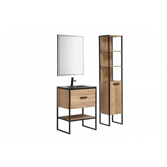 Salles de bains - Ensemble meubles de salle de bain complet - Bois - 60 cm - Brooklin