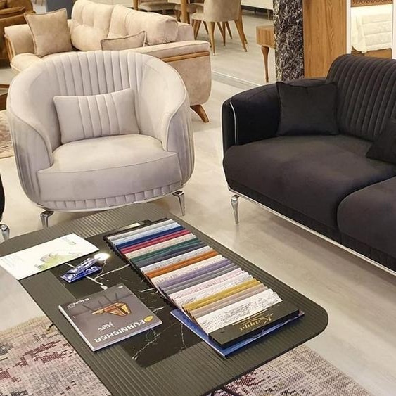 Salon Canapé 3 1 places Set Design Canapés Rembourrés Moderne nouveau