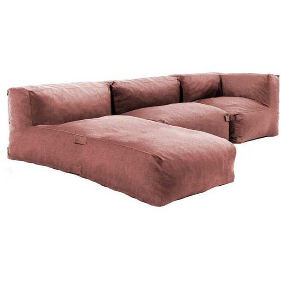 Salon de jardin modulable 3 places terracotta