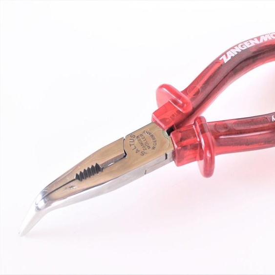 SALTUS Pince à téléphone 170 mm 45 degrés rond plat..