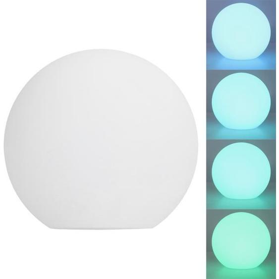 SALUTUYA Lumière de boule à distance Lampe ronde LED RGBW Télécommande 24 touches 16 couleurs Dimmable 4 modes deco decorative