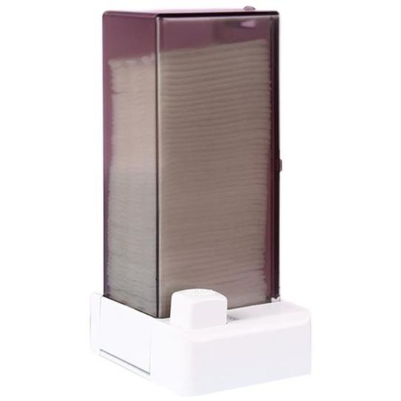 SALUTUYA support de coton de maquillage SALUTUYA Distributeur de cotons Distributeur automatique de tampons de meuble bac gris