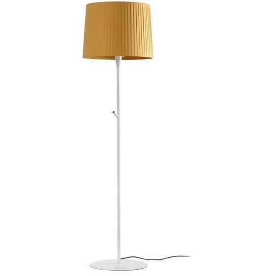 SAMBA Lampadaire blanc/soie polyester jaune 64312-42