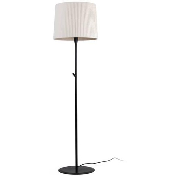 SAMBA Lampadaire noir/soie polyester beige 64313-41