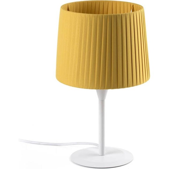 SAMBA Mini lampe de table blanc/soie polyester jaune 64316-36