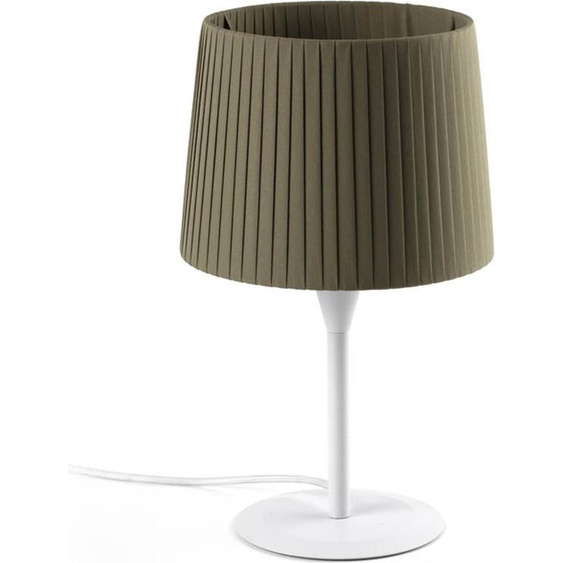 SAMBA Mini lampe de table blanc/soie polyester vert 64316-37