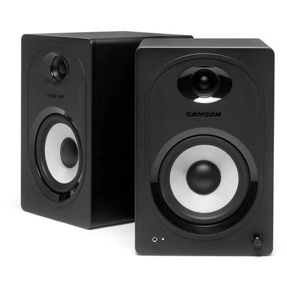 Enceintes amplifiées sans fil - Samson - MediaOne M50BT - 2 x 40 Watts - Bluetooth 5.2 - Noir