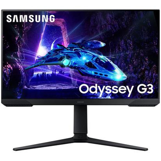 Samsung 24 Odyssey G3 G30D FHD 180Hz Gaming Monitor, 61 cm (24), 1920 x 1080 pixels, Full HD, LCD, Noir LS24DG300EUXEN