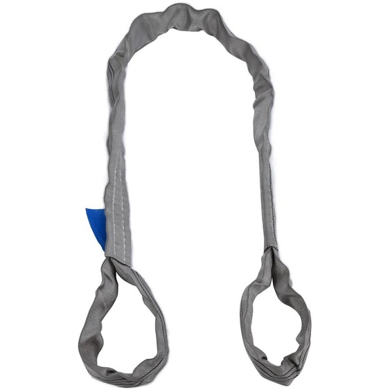 Sangle de levage ronde 4T, avec double boucle, fabriquée en sangles flexibles en PES, accessoire pour grues, large, 85 mm, 5 mètres