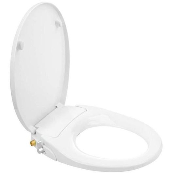 SAPHO CLEAN STAR - ABATTANT BIDET, BLANC LB802