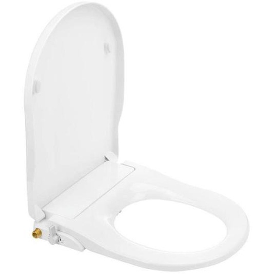 SAPHO CLEAN STAR - ABATTANT BIDET, SOFT CLOSE, BLANC LB402