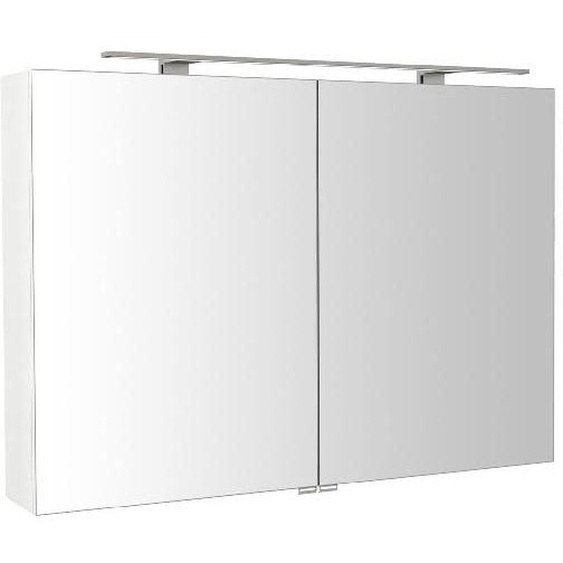 Sapho Riwa - Armoire de toilette avec éclairage LED, 1010x700x170 mm, blanc brillant RIW100-0030