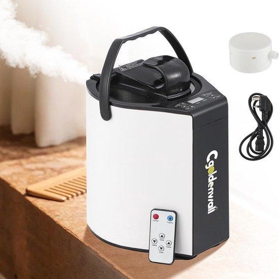 Sauna à vapeur portable 3L à usage domestique | Appareil de fumigation dintérieur avec télécommande