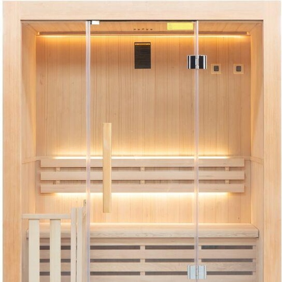 Sauna traditionnel Sense 3 places Pack complet