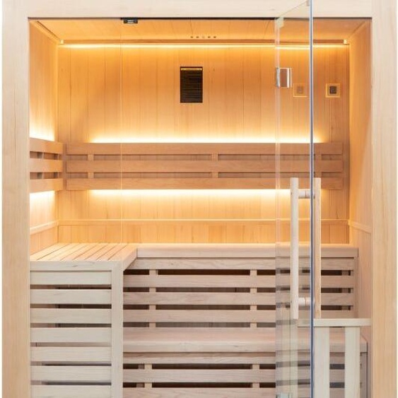 Sauna traditionnel Sense 4 places Pack complet