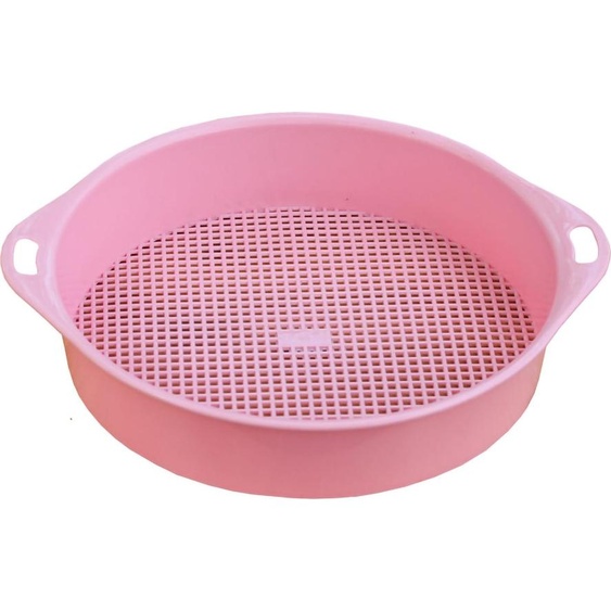 Saupoudreur de sol 3mm pp Tetragonum trou portable écran de filtrage terre et outils de pierre fr rose jardin