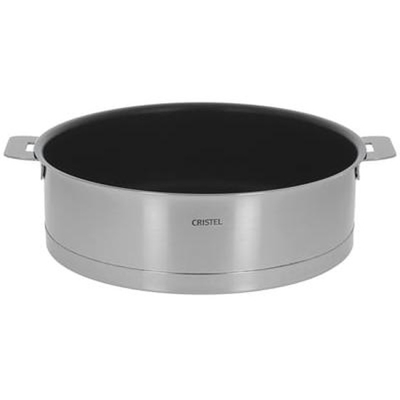 Sauteuse antiadhésive en  brossé amovible en inox