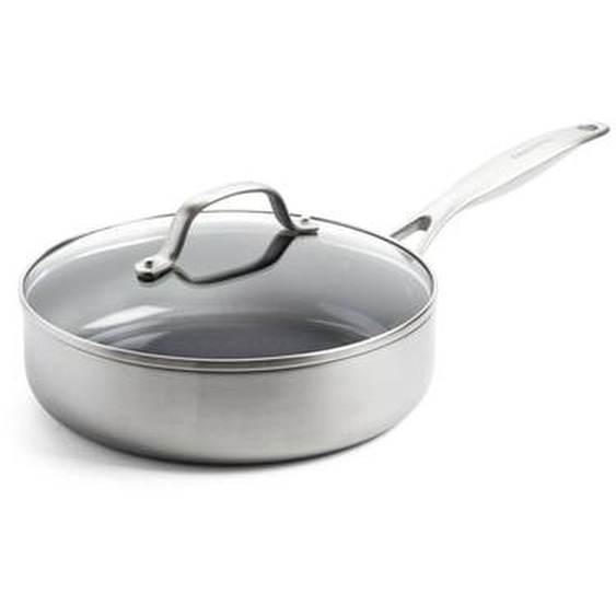 Sauteuse Geneva en Céramique   + Couvercle en verre