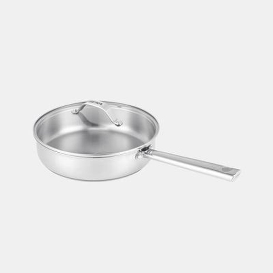 Sauteuse Ø24 cm et couvercle en verre  - Cicla