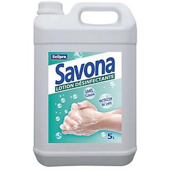 SAVONA Lotion désinfectante moussante Solipro Savona 5 L