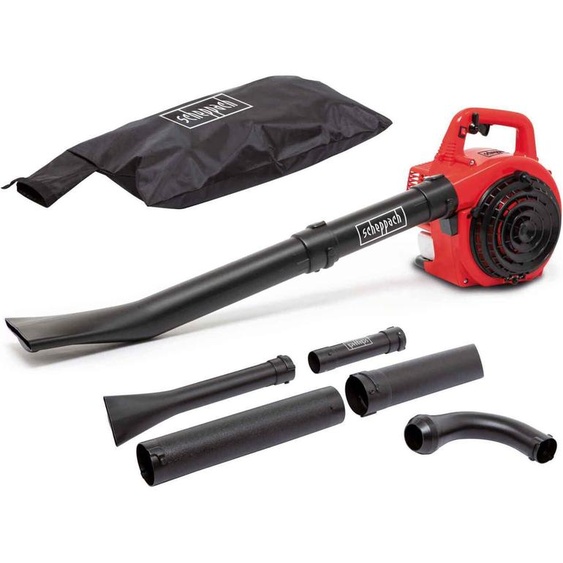 Scheppach Aspirateur de feuilles Souffleur de feuilles LBH2600P Souffleur de feuilles à essence | Débit dair 678 m³/h | Vitesse de lair 268 km/h