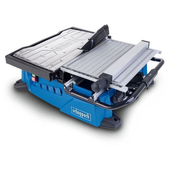 Coupe-carrelage avec chariot coulissant WTS2000 – Coupe-carreaux – Longueur de coupe 450 mm – Moteur 900 w – Disque diamant 180 mm - Scheppach