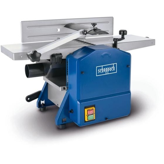 Scheppach - Dégauchisseuse et raboteuse HMS850 – 230 v – 1250 w – Largeur de rabotage 204 mm – Hauteur de passage 120 mm – Régime de larbre 9000