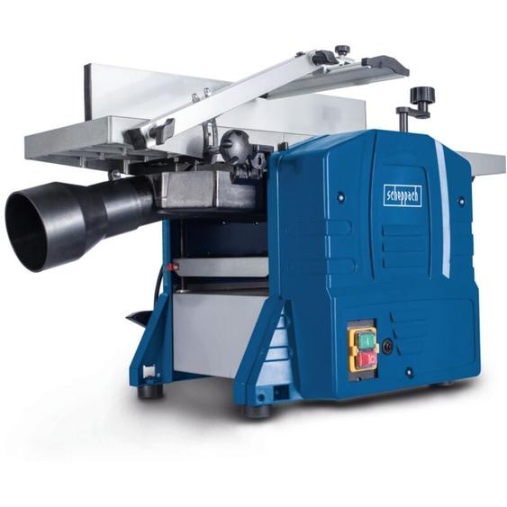 Scheppach - Dégauchisseuse et raboteuse HMS860 – 1500 w – 2 fers en acier rapide – Largeur de rabotage 204 mm – Hauteur de passage 120 mm – Régime de