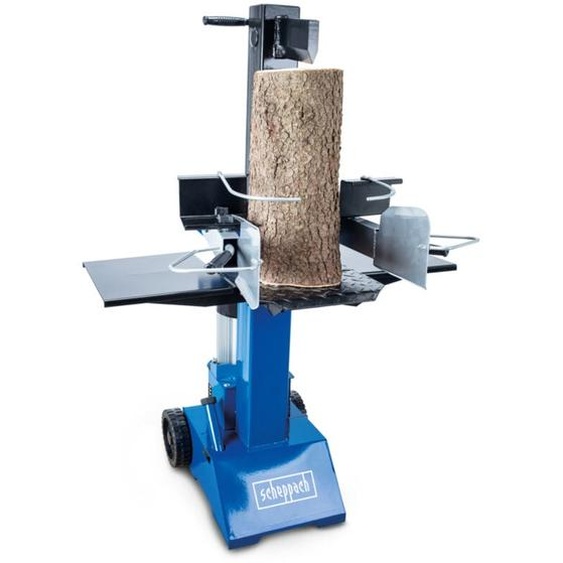 Scheppach - Fendeur à bûches vertical HL810 - 3000 w / 230 v - Fendeur de bois hydraulique - Bâti en acier - Puissance de fendage 8 t - Course de