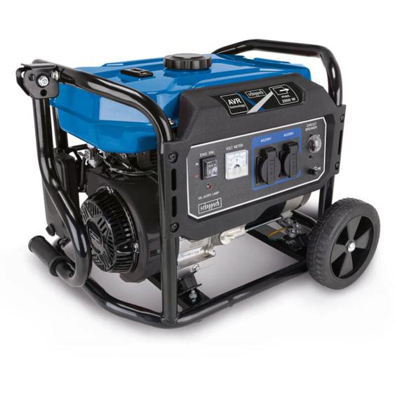 Scheppach - jamais utilisé] Générateur de courant SG3200x - Groupe électrogène - 2800 w - Puissance 6 cvx - Réservoir 15 l - Moteur 4 temps 212 cm³