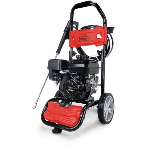 Scheppach Nettoyeur haute pression thermique HCP3000 - Moteur 212 cm3 - Cadre acier - Pression 241 bar - Débit 570 L/h -Raccord rapide - 5 embouts,