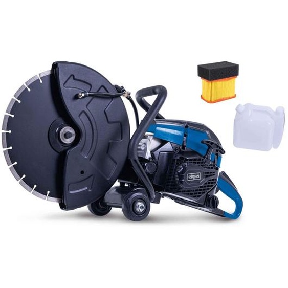 Scheppach PTS400 Tronçonneuse à essence Scie à béton 2900 W O350 mm 3,95 CV EasyStart
