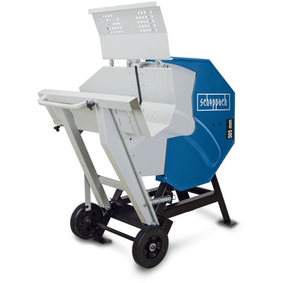 Scheppach - Scie à bûches électrique HS510 – Scie circulaire à bascule – Moteur 3000 w – Lame 505 mm – Longueur de coupe max 1000 mm – Diamètre de
